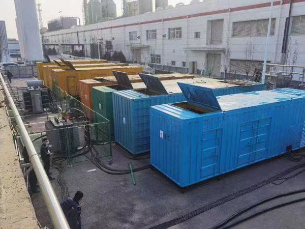 长寿柴油发电机出租案例展示